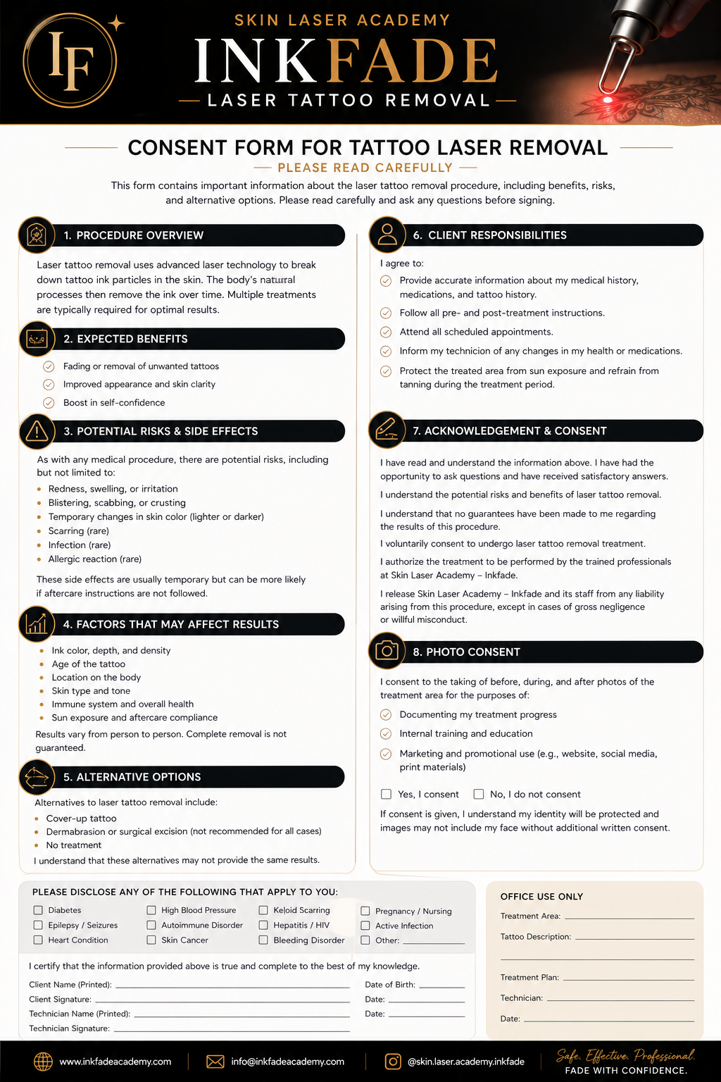 Client Consent Form preview