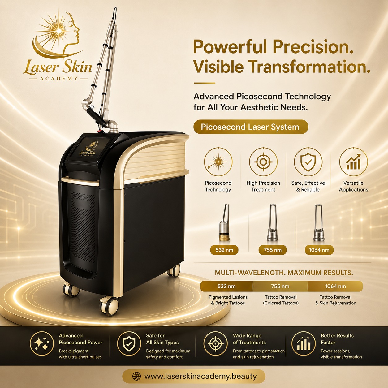 Pico tattoo removal partner program flyer